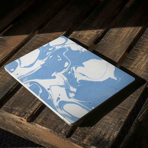 Marbleized Blue Surface Laptop 2 Skin